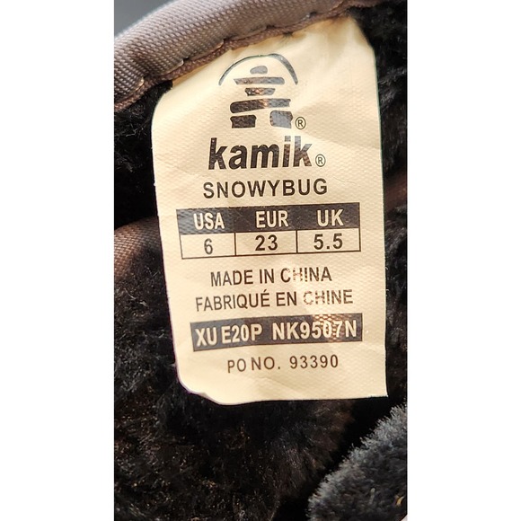 Kamik Snowybug kids boots, Size 6 - Picture 6 of 8